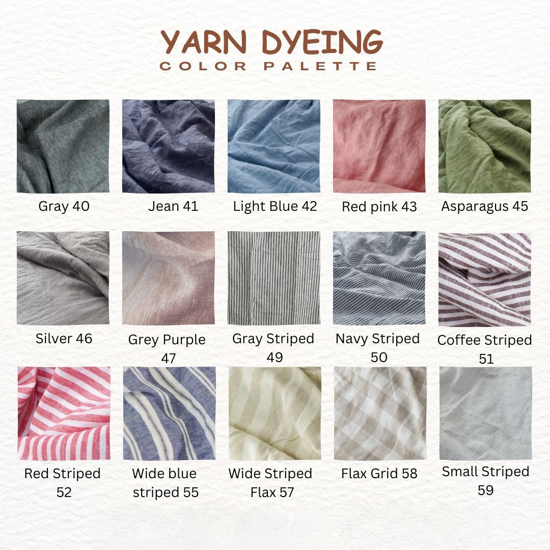 Rust French Linen Flat Sheet | 100% Linen Flat Sheet
