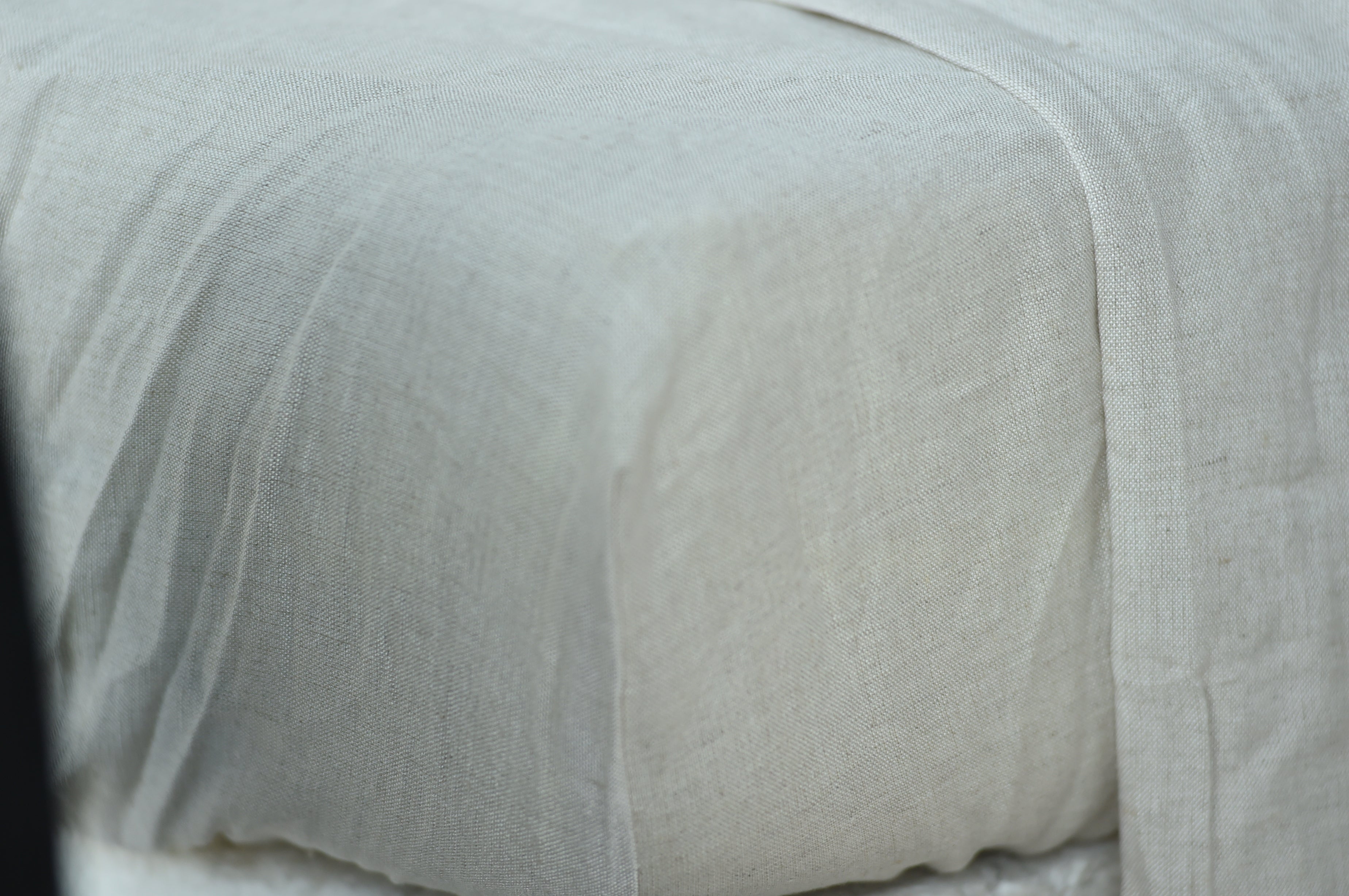 Smoke Bamboo Linen Duvet Cover Set – 4-Piece Bed Linen | 45% Linen 55% Bamboo Rayon | 165 GSM
