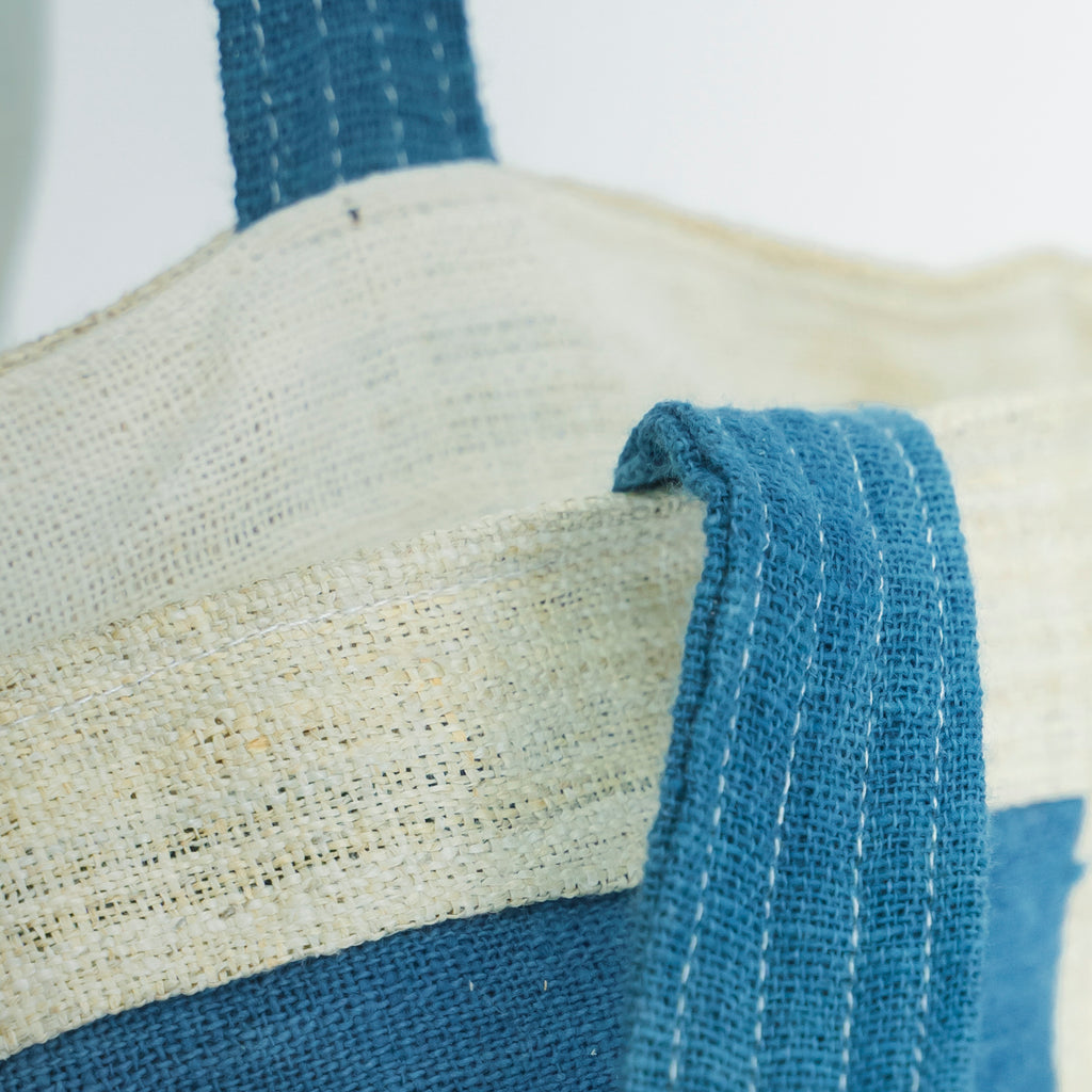 Handmade Ethnic Patchwork Tote Bag - Artisan Brocade Shoulder Bag with Geometric Tribal Patterns