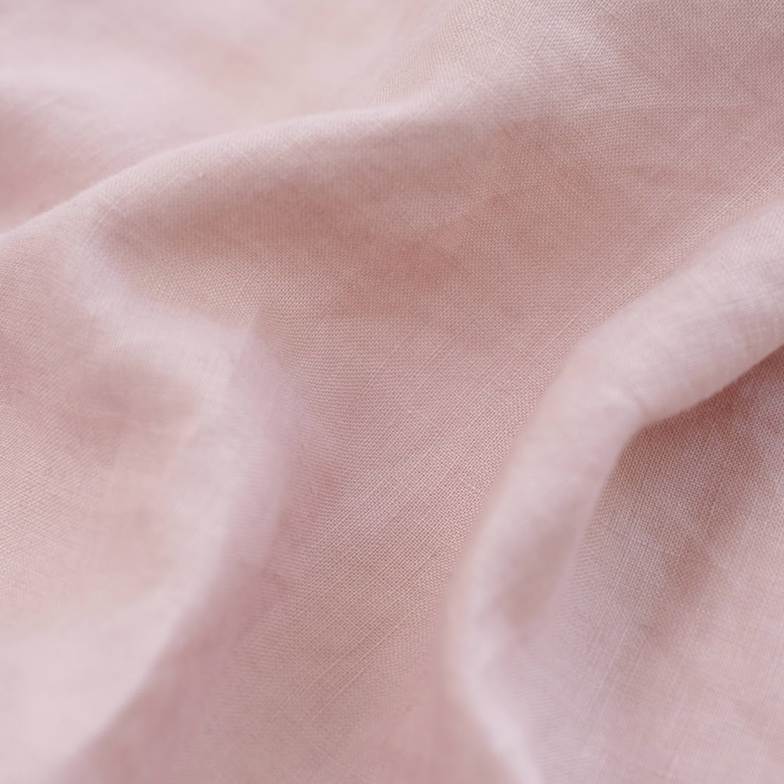 Dust Pink French Linen Top Sheet | 100% Linen Flat Sheet
