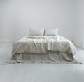 Flax French Linen Flat Sheet | 100% Linen Flat Sheet
