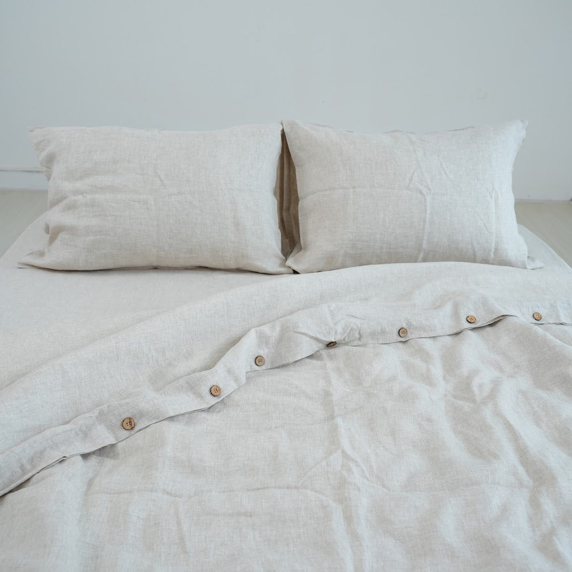 Flax French Linen Duvet Cover | Premium Bedding