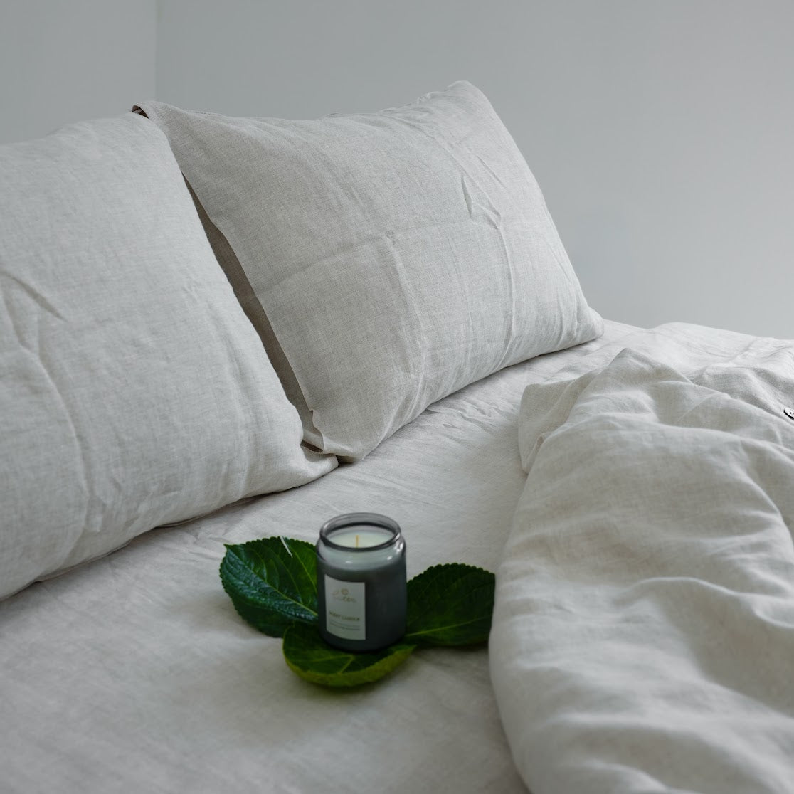 Flax French Linen Duvet Cover | Premium Bedding