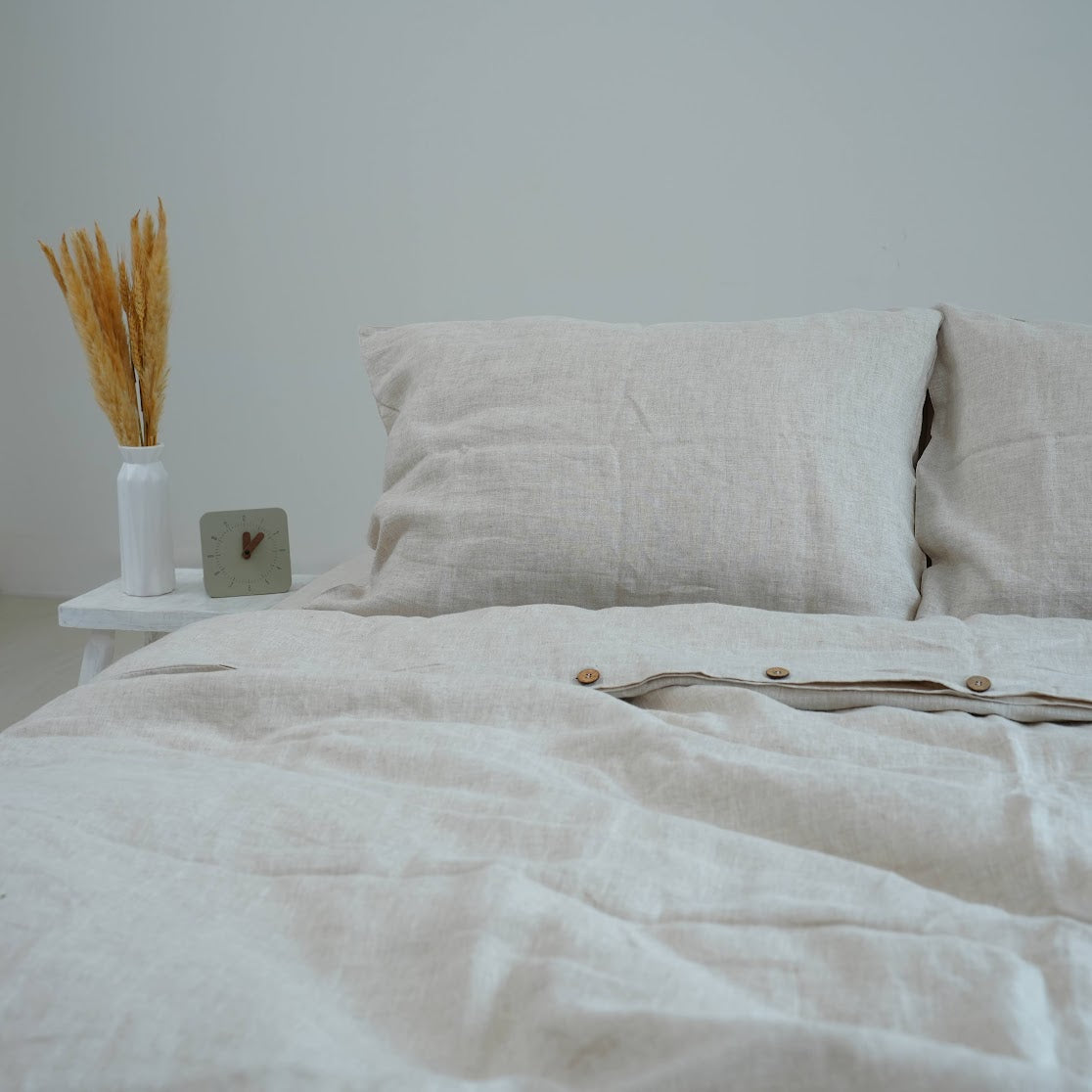 Flax French Linen Duvet Cover | Premium Bedding