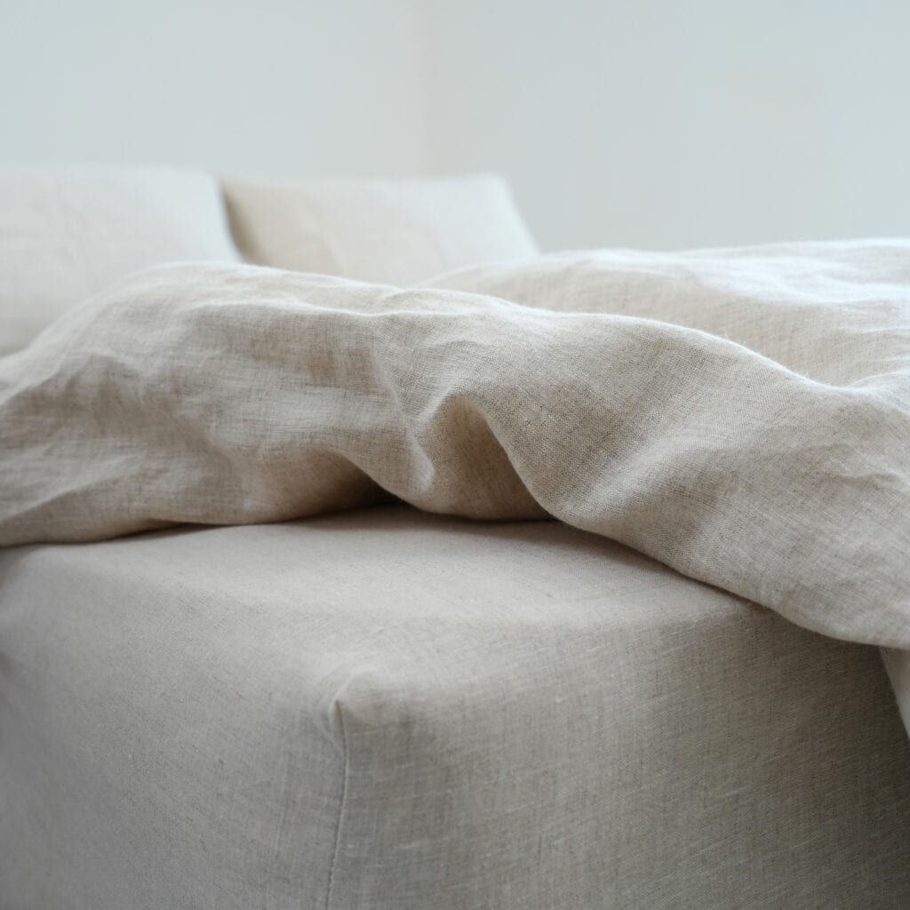 Flax French Linen Flat Sheet | 100% Linen Flat Sheet