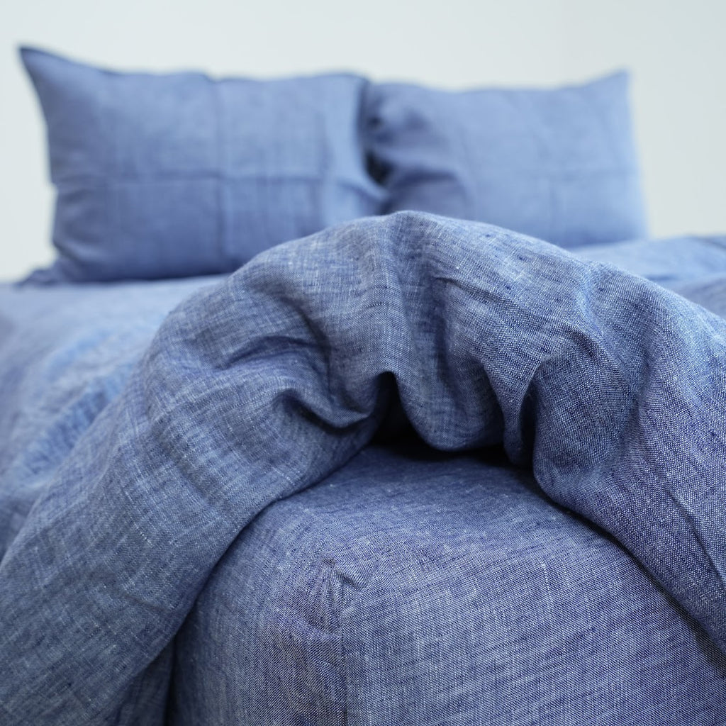Jean French Linen Flat Sheet | 100% Linen Flat Sheet