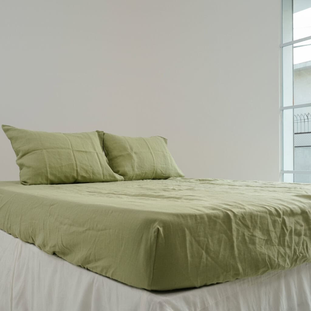 Avodo French Linen Flat Sheet | 100% Linen Flat Sheet