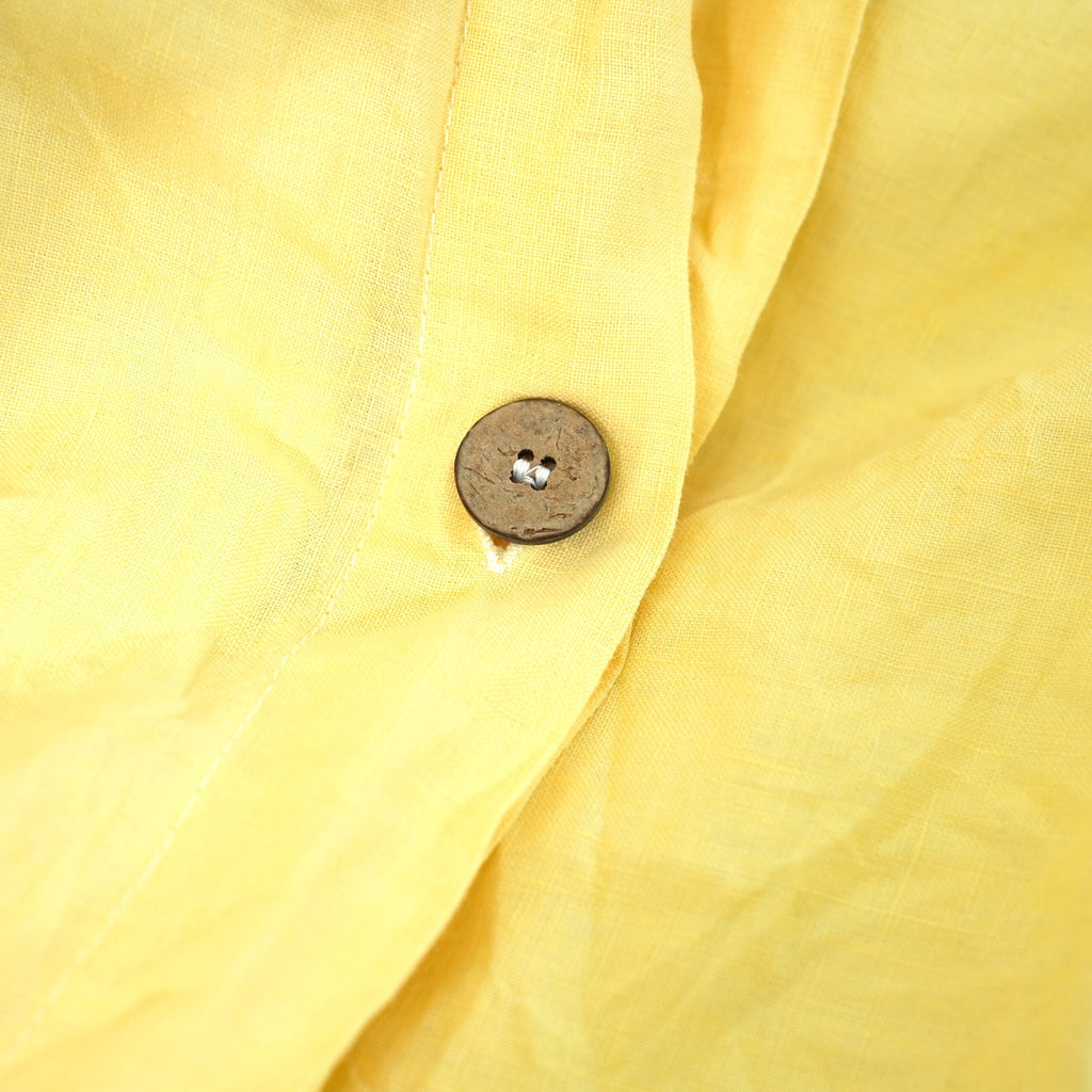 Butter French Linen Flat Sheet — 100% European Flax