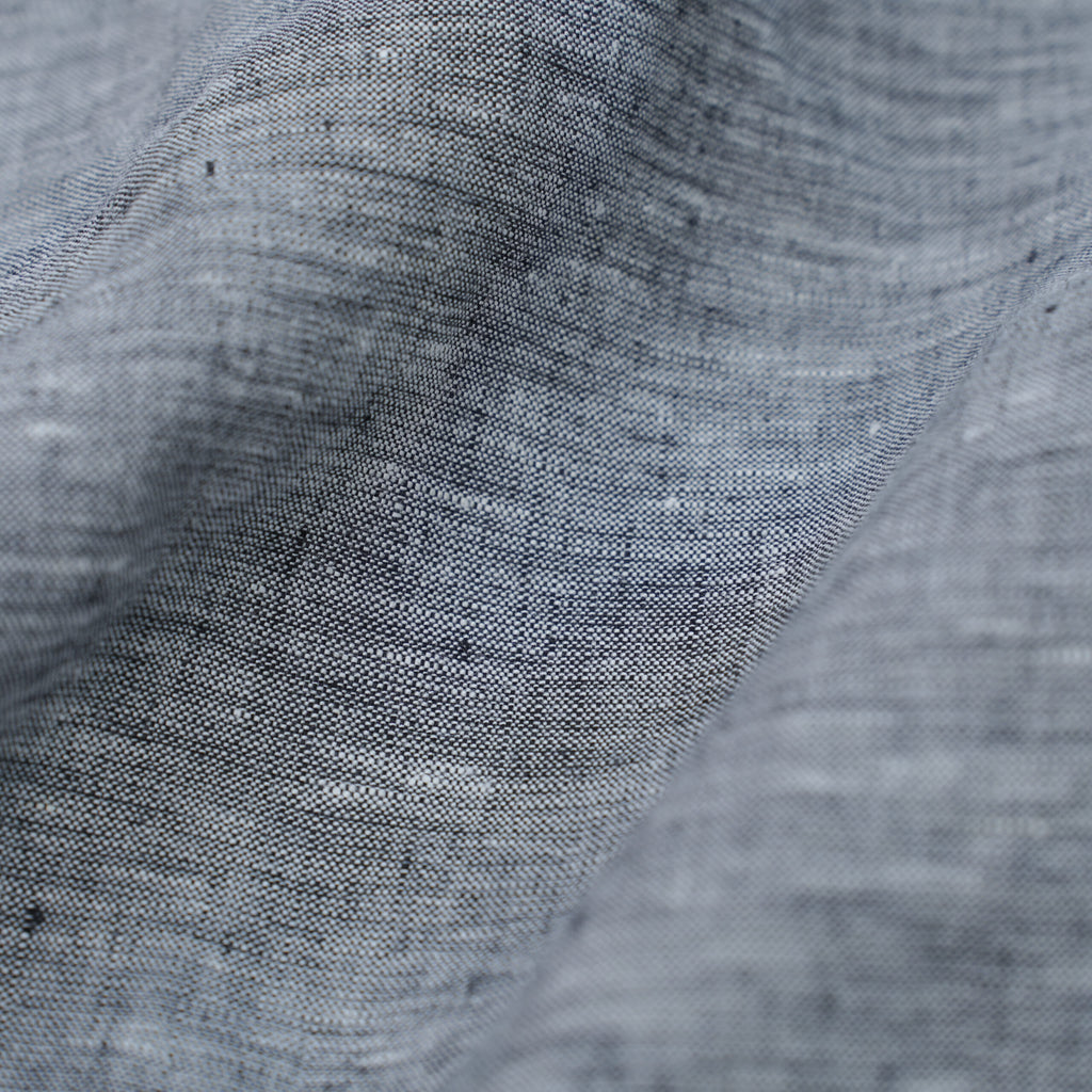 Gray French Linen Duvet Cover+2 Pillowcases Set | Yarn-Dyed | Handmade