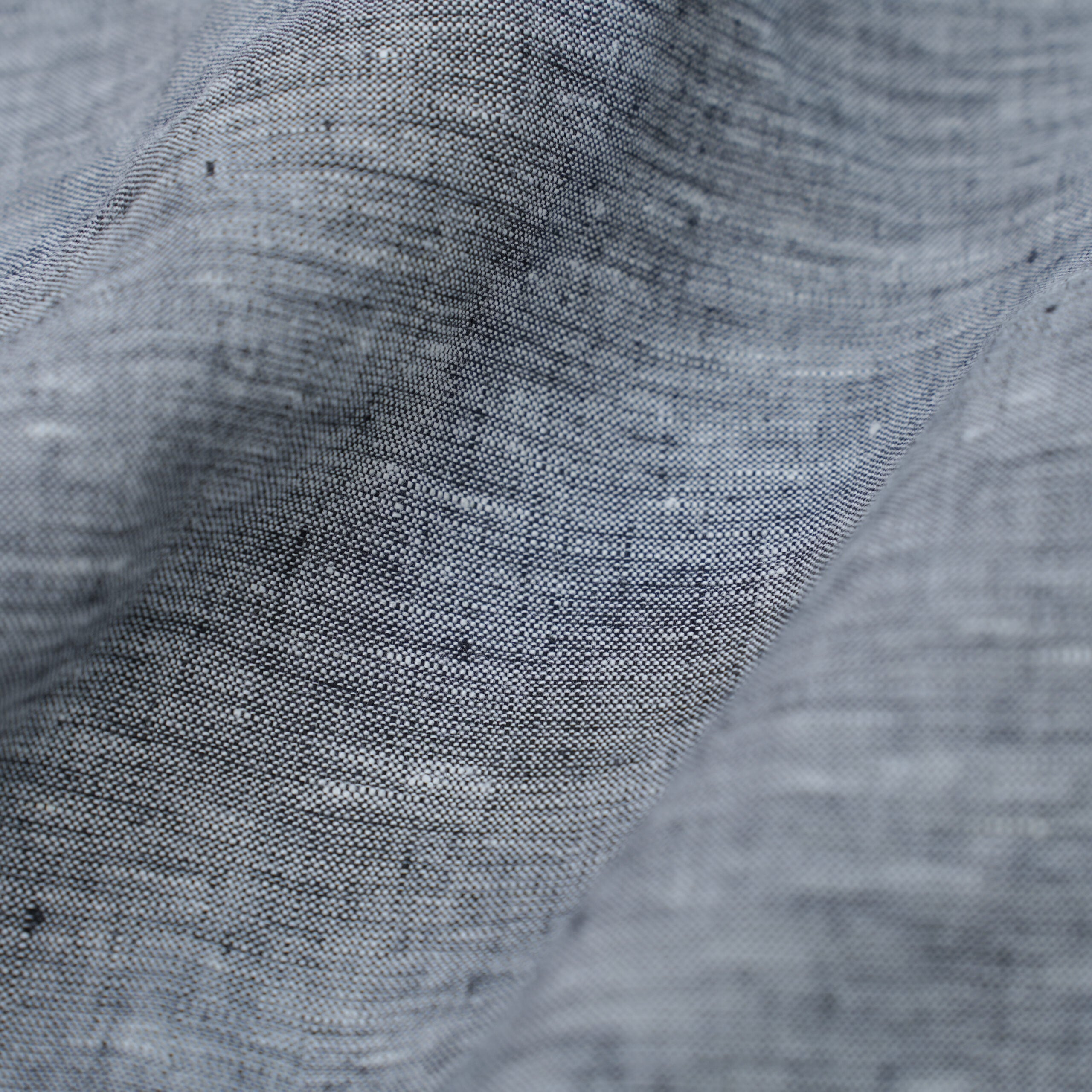 Gray French Linen Duvet Cover+2 Pillowcases Set | Yarn-Dyed | Handmade