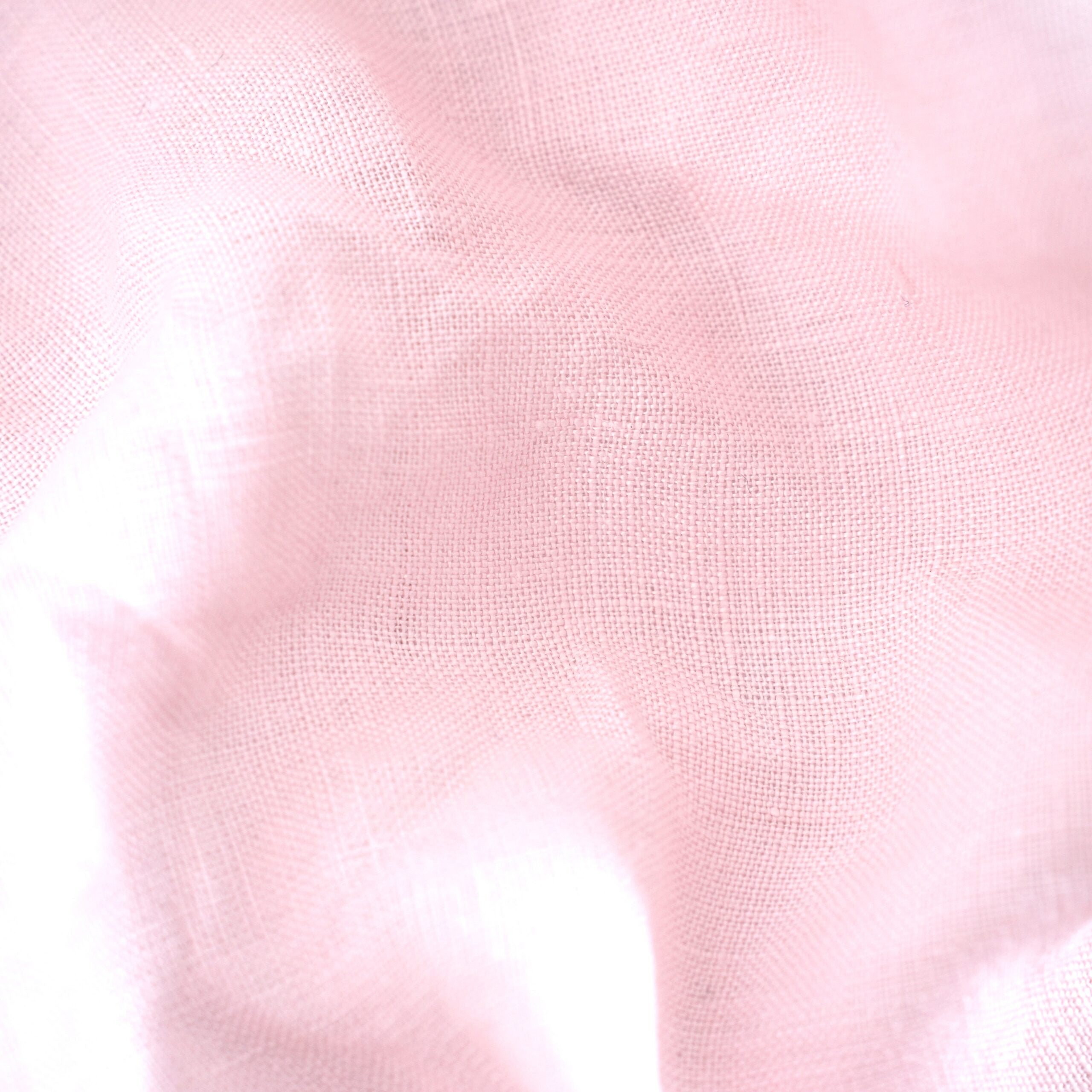 Peach French Linen Fitted Sheet Set - Deep Pocket with 2 Pillowcases