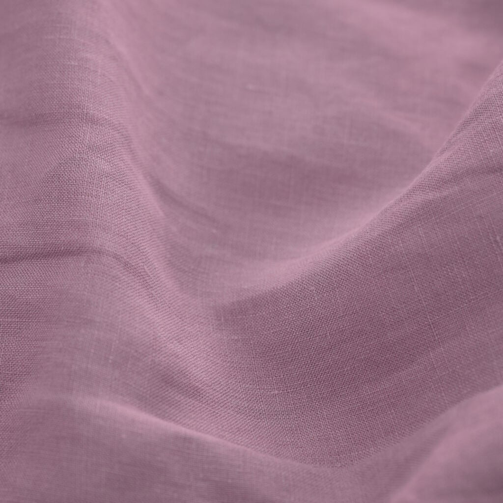 Purple French Linen Flat Sheet | 100% Linen Flat Sheet