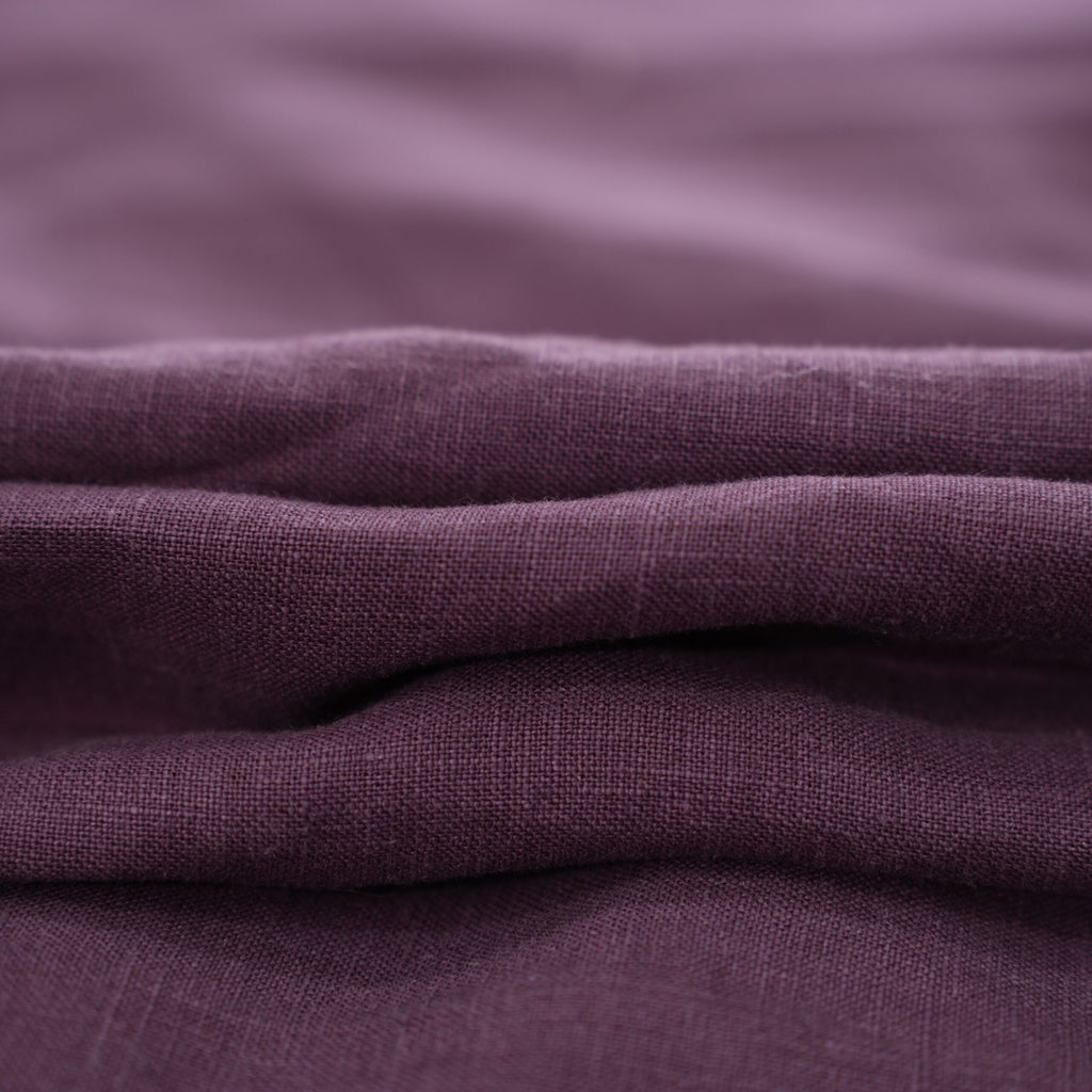Violet French Linen Top Sheet | 100% Linen Flat Sheet