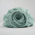 Mint Green French Linen Fitted Sheet | Premium Linen Bedding