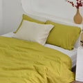 Butter Bamboo Linen Pillowcases