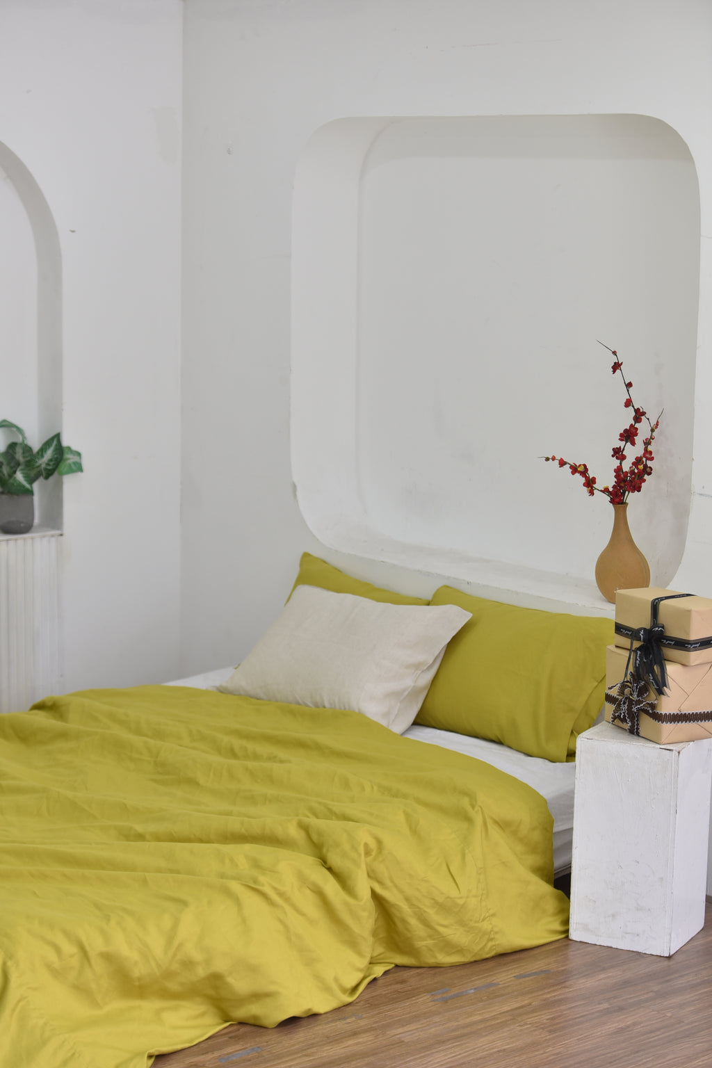 Butter Bamboo Linen Duvet Cover | 45% Linen 55% Bamboo Rayon