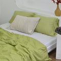 Cantaloupe Bamboo Linen Pillowcases