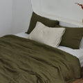 Juniper Bamboo Linen Duvet Cover Set – 4-Piece Bed Linen | 45% Linen 55% Bamboo Rayon | 165 GSM