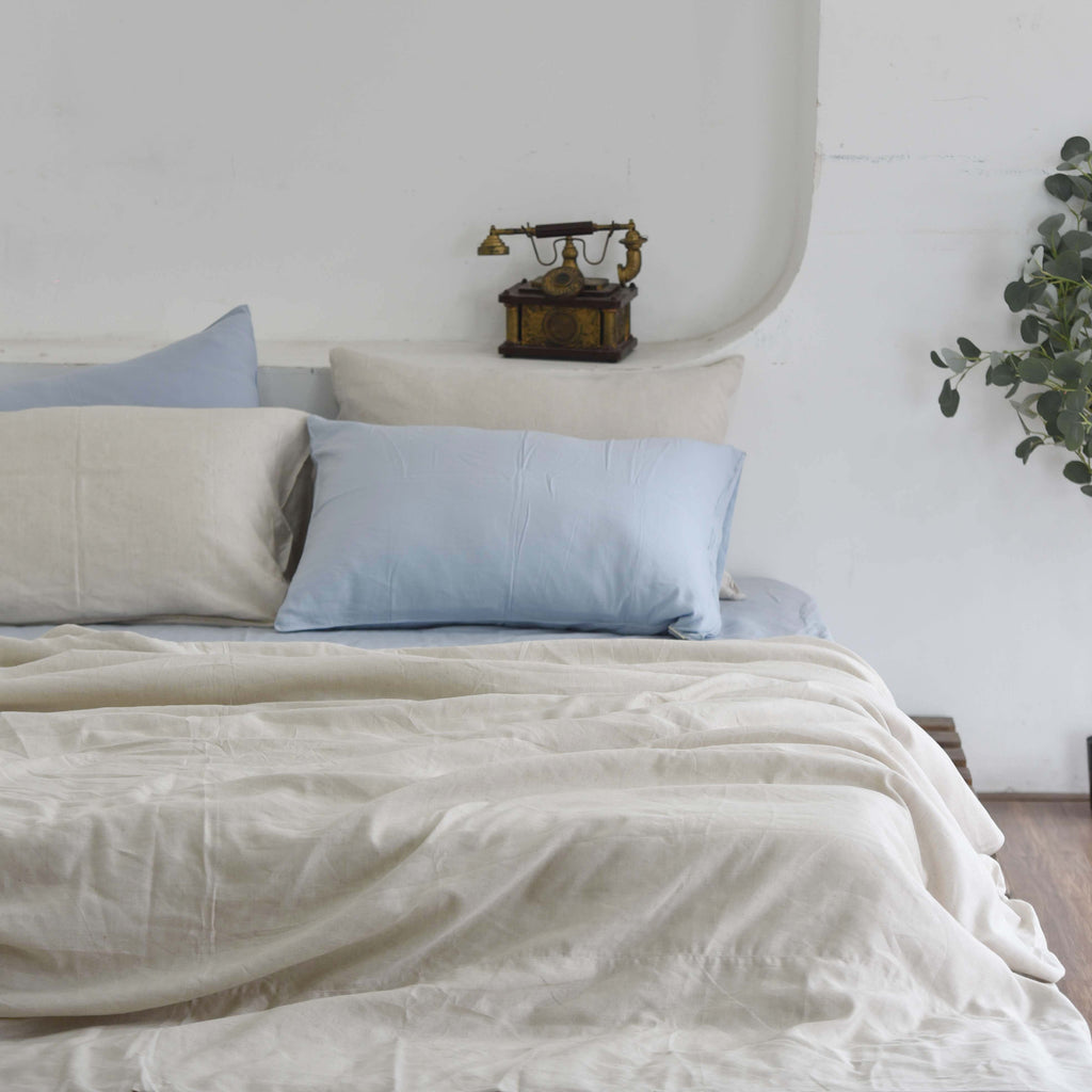 Flax Bamboo Linen Pillowcases