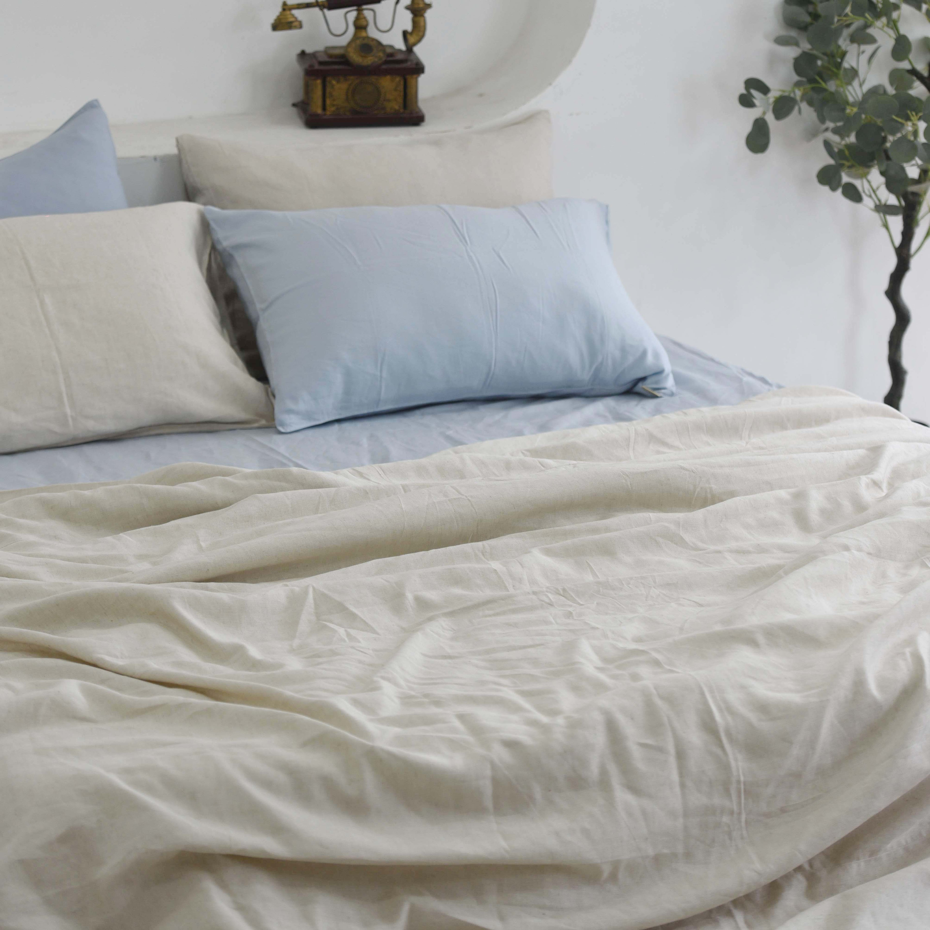 Flax Bamboo Linen Pillowcases