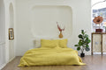 Pineapple Bamboo Linen Duvet Cover | 45% Linen 55% Bamboo Rayon