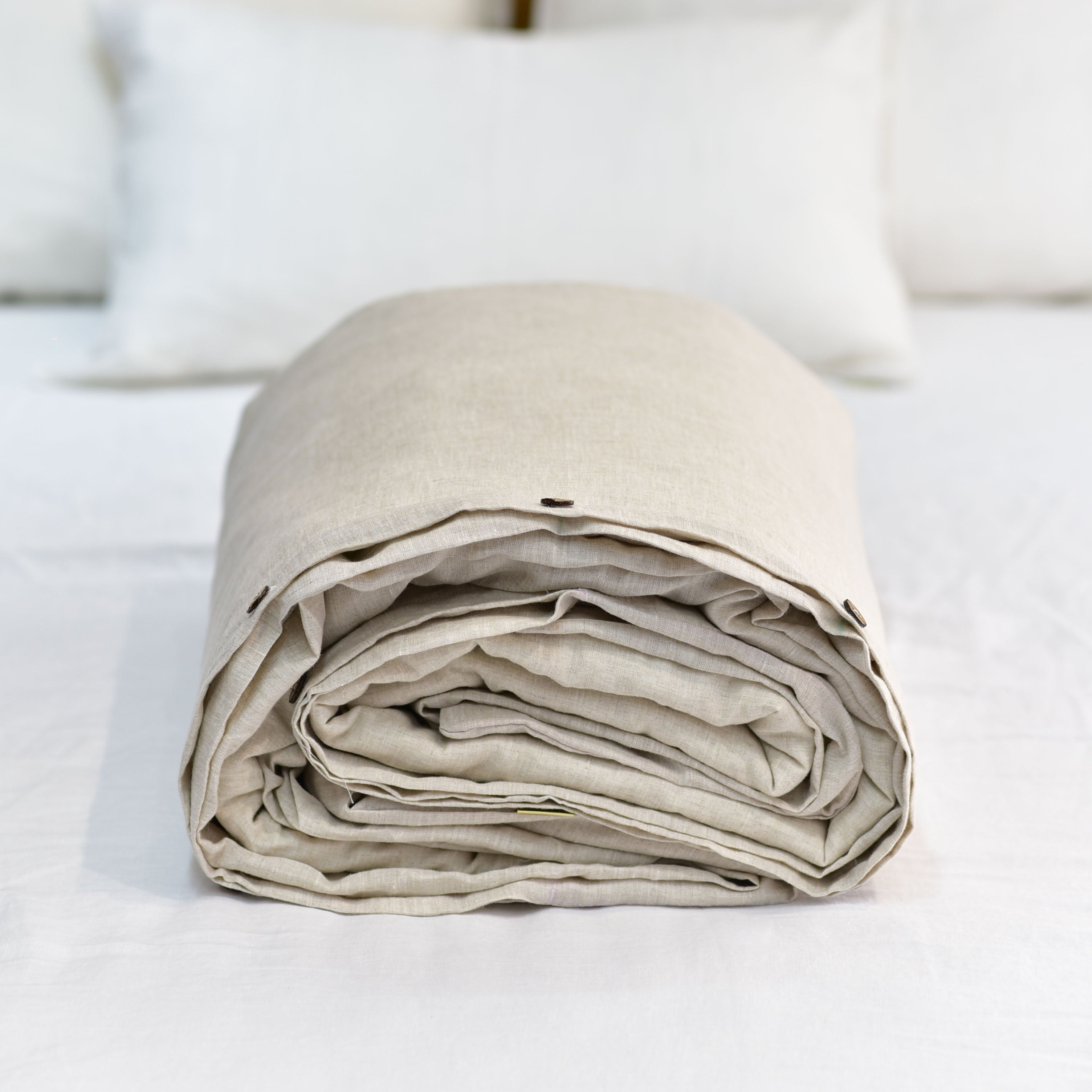 Flax French Linen Duvet Cover | Premium Bedding