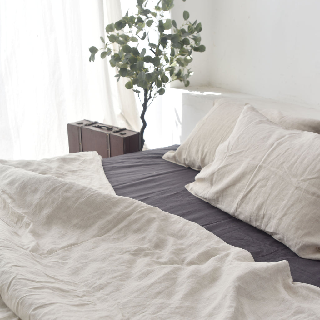 Flax French Linen Duvet Cover | Premium Bedding