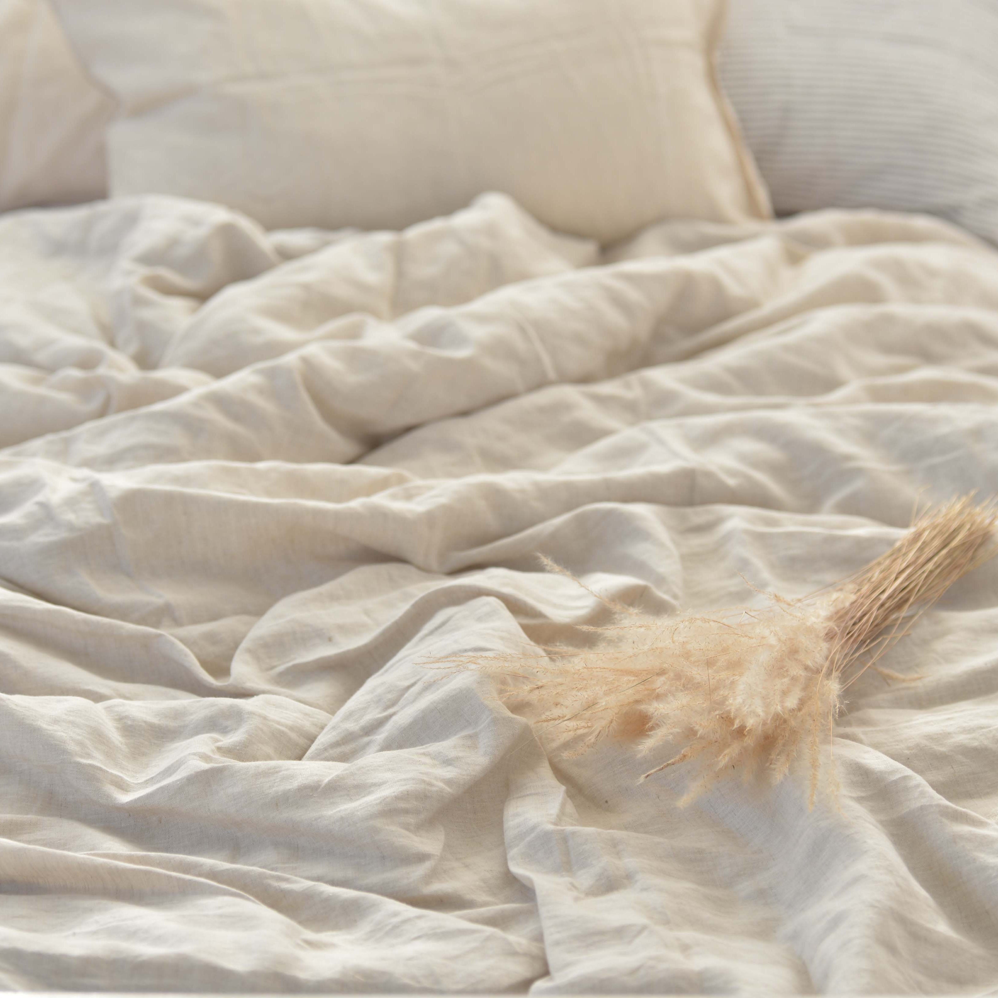 Flax French Linen Duvet Cover | Premium Bedding