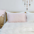 Peach French Linen Pillowcase